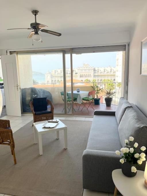 Hendaye Plage Charmant Studio 2Pers Avec Grande Terrasse Vue Mer Eksteriør bilde