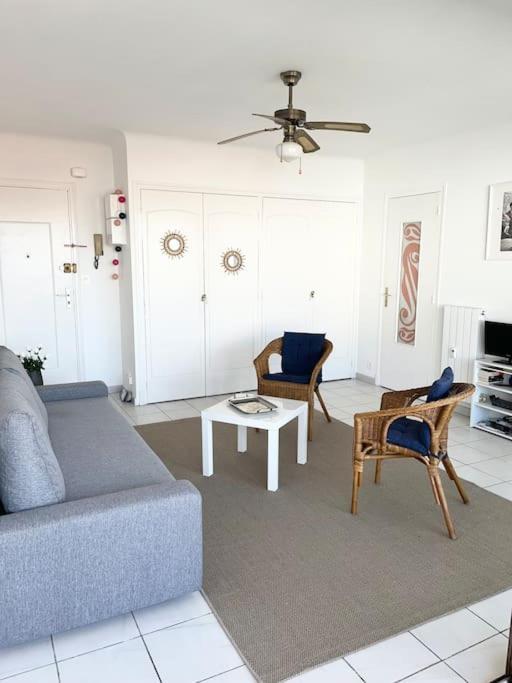 Hendaye Plage Charmant Studio 2Pers Avec Grande Terrasse Vue Mer Eksteriør bilde