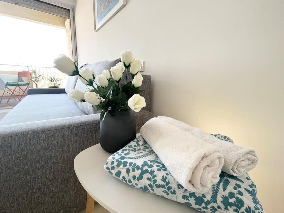 Hendaye Plage Charmant Studio 2Pers Avec Grande Terrasse Vue Mer Eksteriør bilde